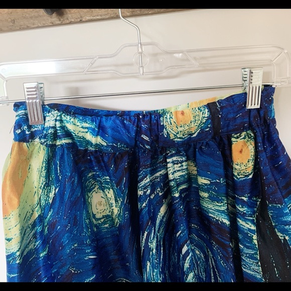 Vincent Van Gogh “Starry Night” Circle Skirt - Picture 5 of 5